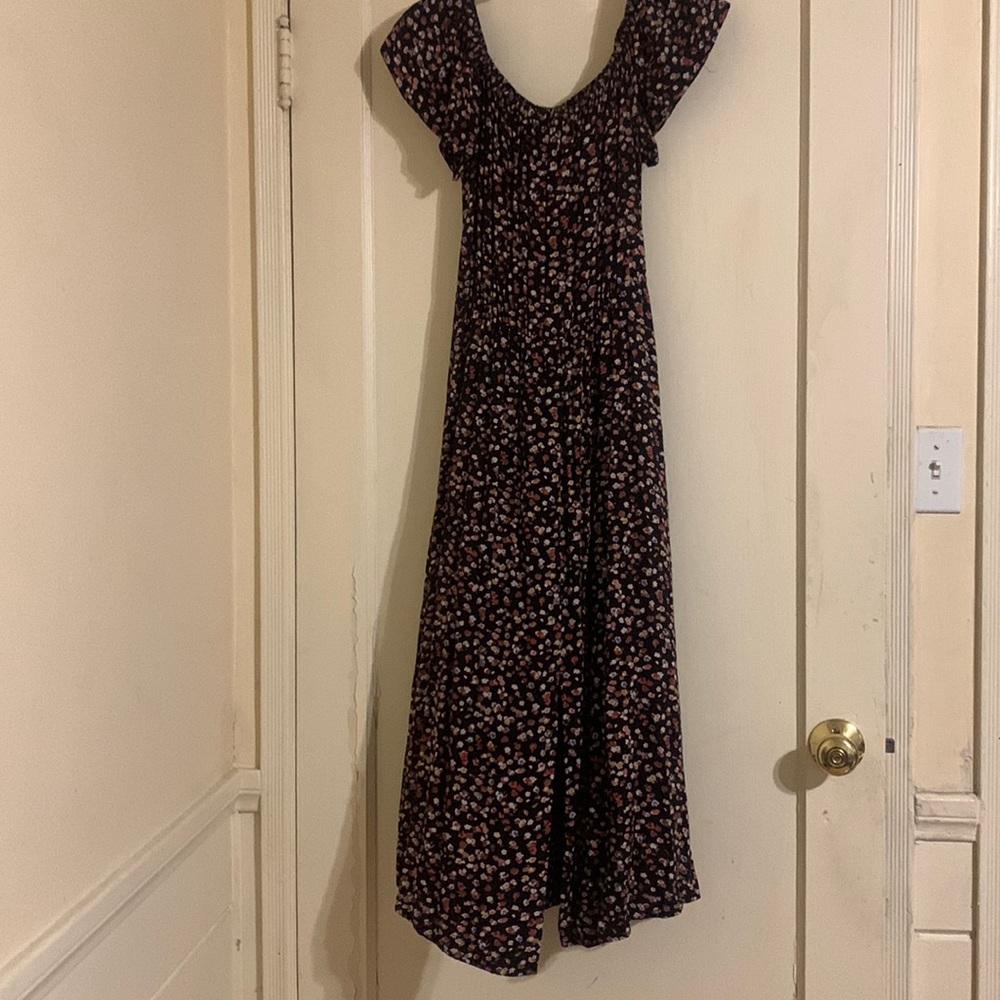 Kimche Maxi Dress (Urban Outfitters) with approx 12” side slit